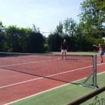 Tennisbaan op de camping Tennissen in Warmond | Tennisbaan | Goedkoop